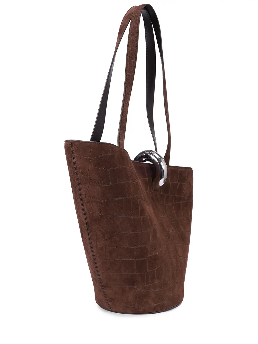 Сумка замшевая Le Bambola Moyen JACQUEMUS 25HBAW00412AC07A09 880 Коричневый  Фото 2