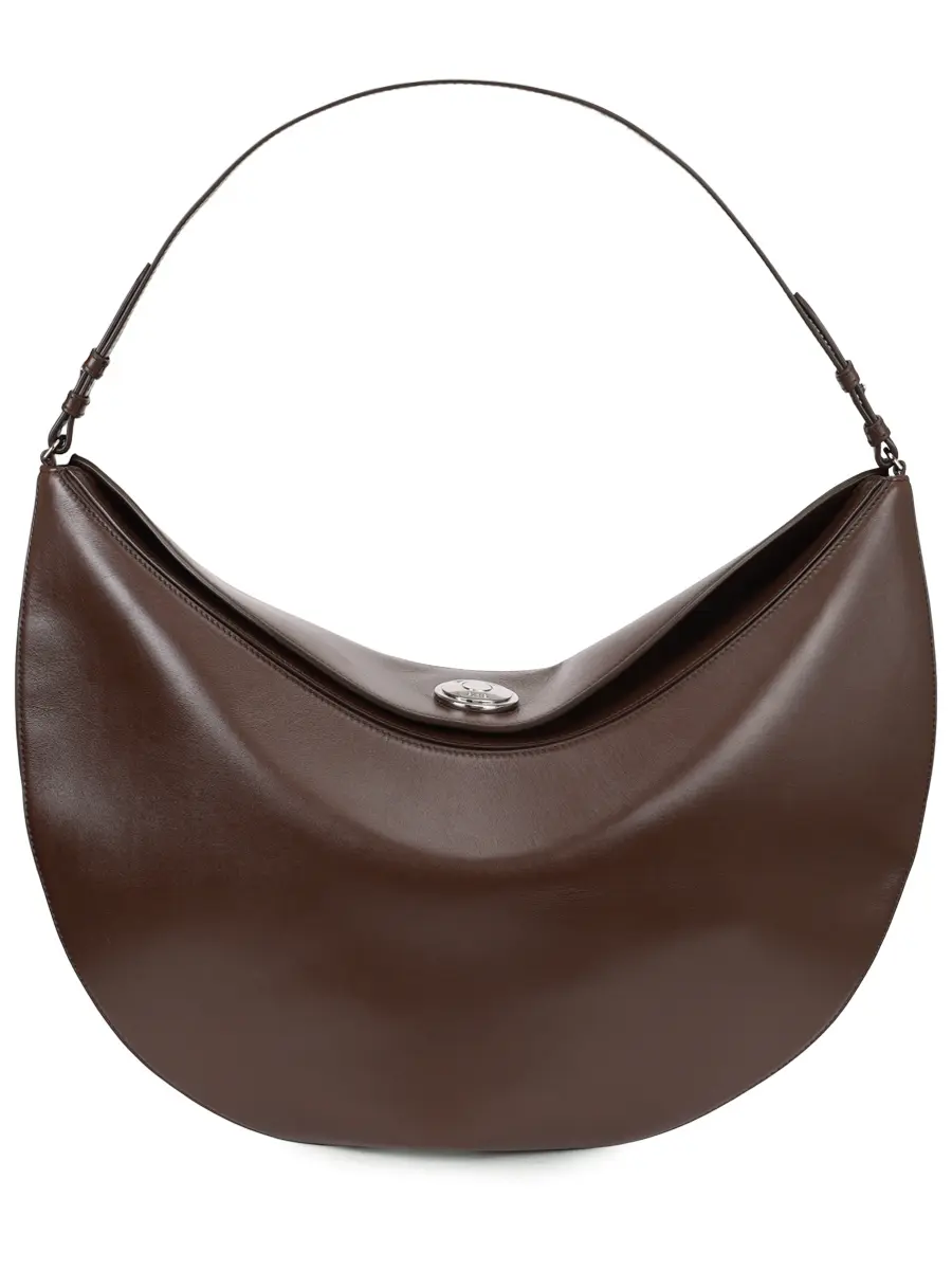 Сумка кожаная La Sac Ovalo JACQUEMUS 25HBAW00437AC18A08 890 Коричневый 