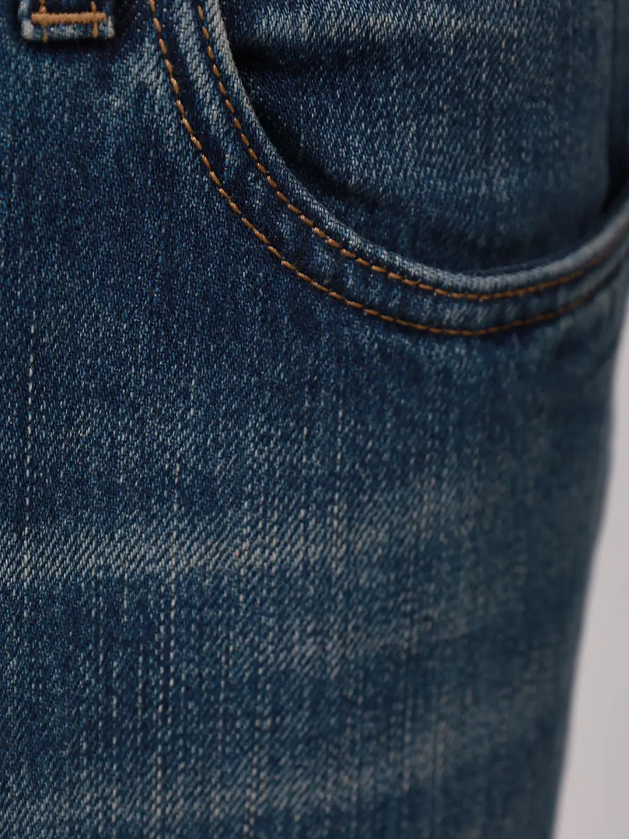 Джинсы из хлопка PRADA GEP427SOOO164B F0008 Деним  Фото 6