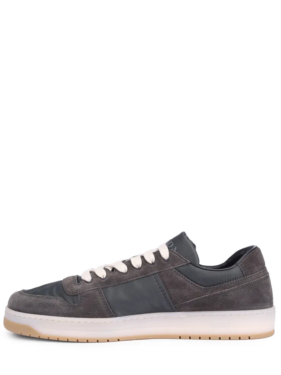 Кеды комбинированные PRADA 2EE364FD002D7R F063H Серый  Фото 3