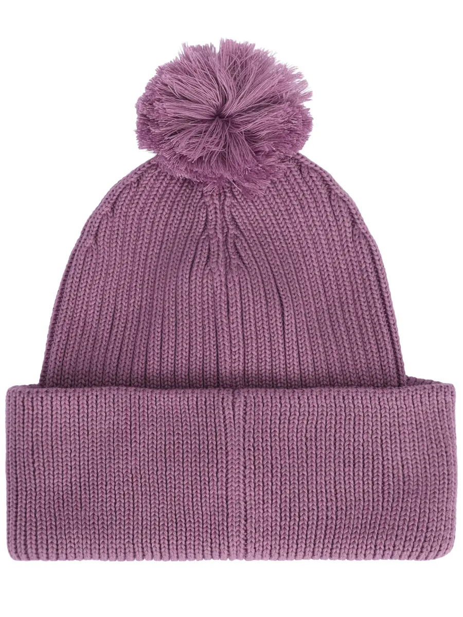Шапка однотонная J.LINDEBERG AWAC13625 Q142 Фиолетовый  Фото 2