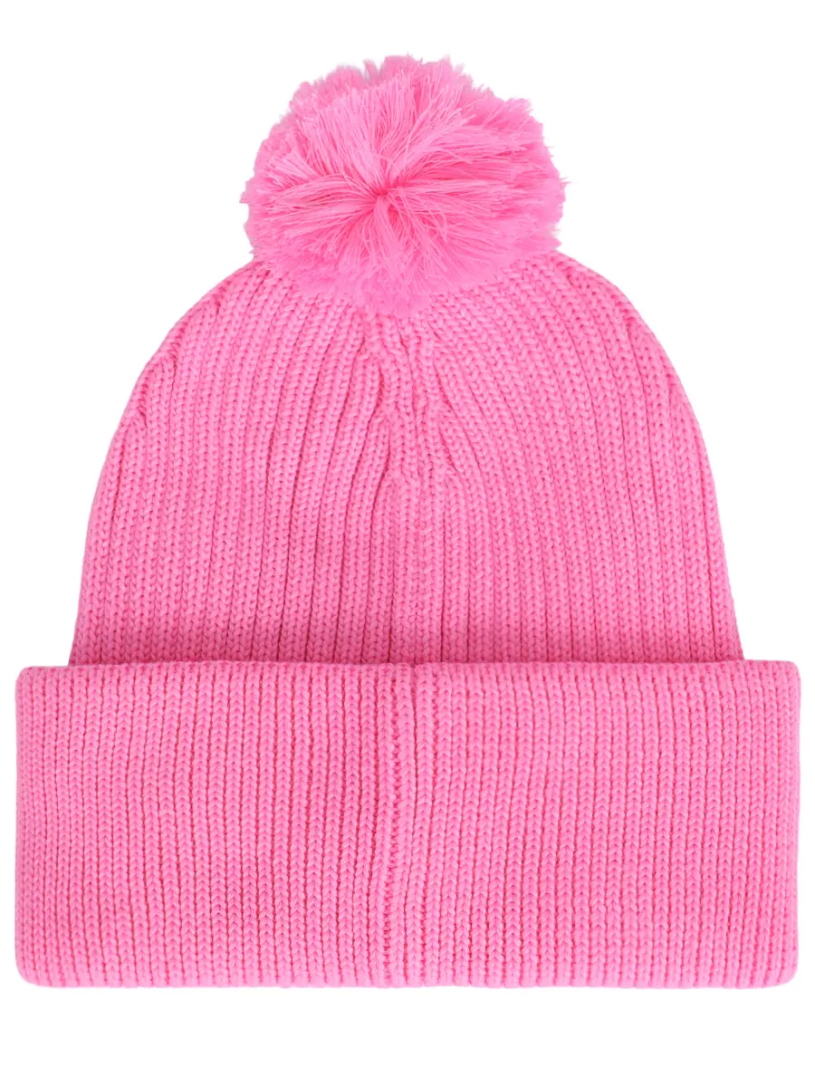 Шапка однотонная J.LINDEBERG AWAC13625 S220 Розовый  Фото 2