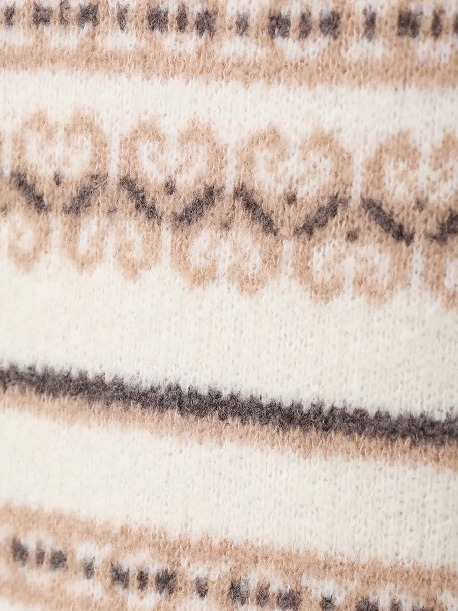 Свитер шерстяной GRAN SASSO 23173/24018/005 Кремовый  Фото 6