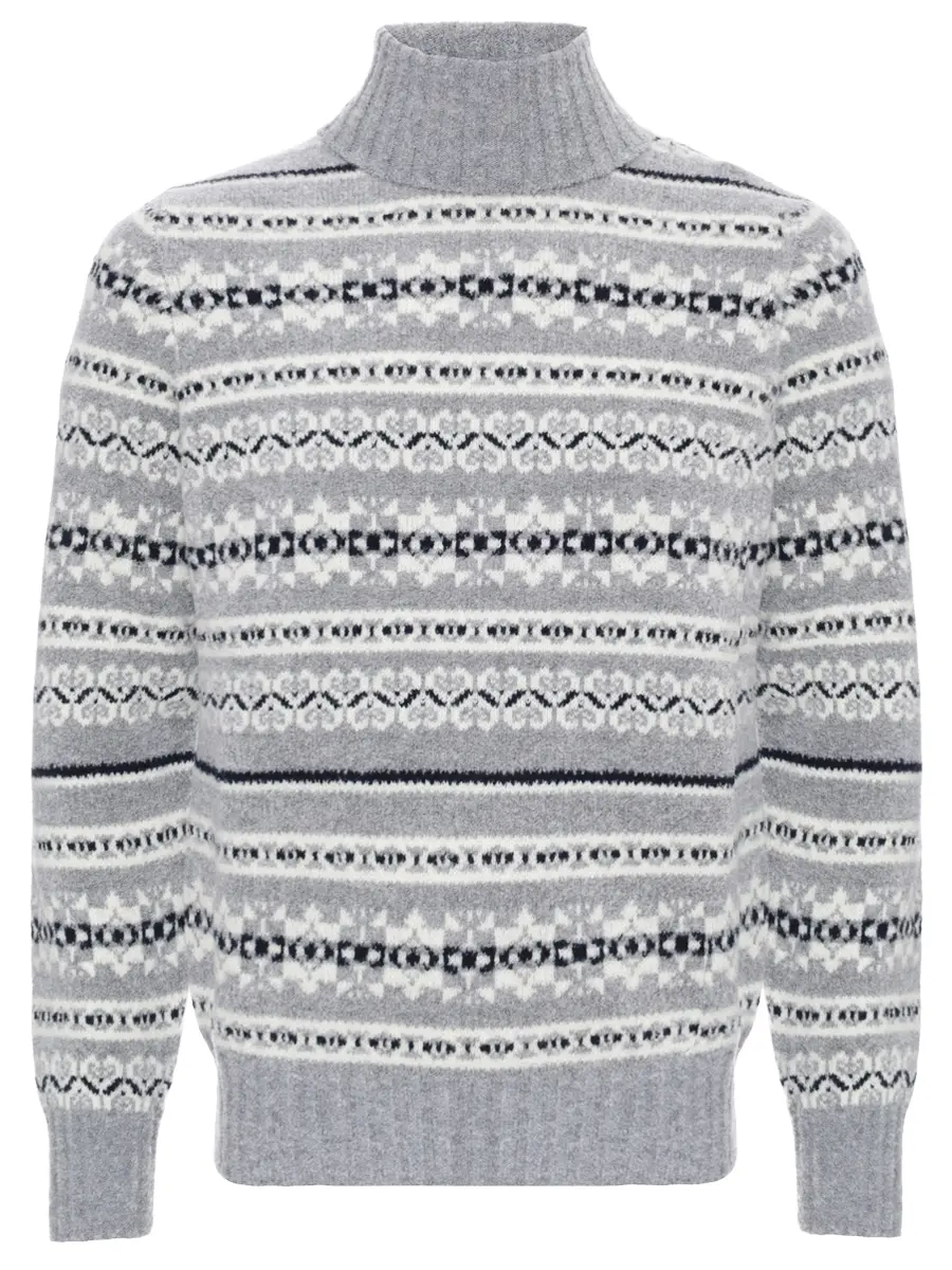 

Свитер шерстяной, Серый, 23173/24018/050