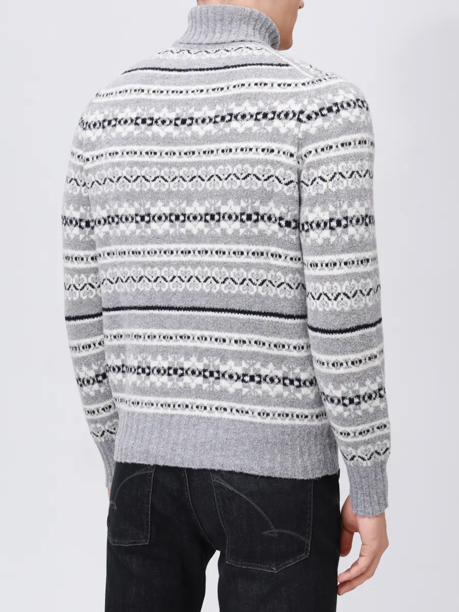 Свитер шерстяной GRAN SASSO 23173/24018/050 Серый  Фото 3