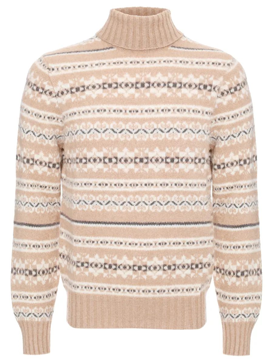 Свитер шерстяной GRAN SASSO 23173/24018/110 Бежевый 