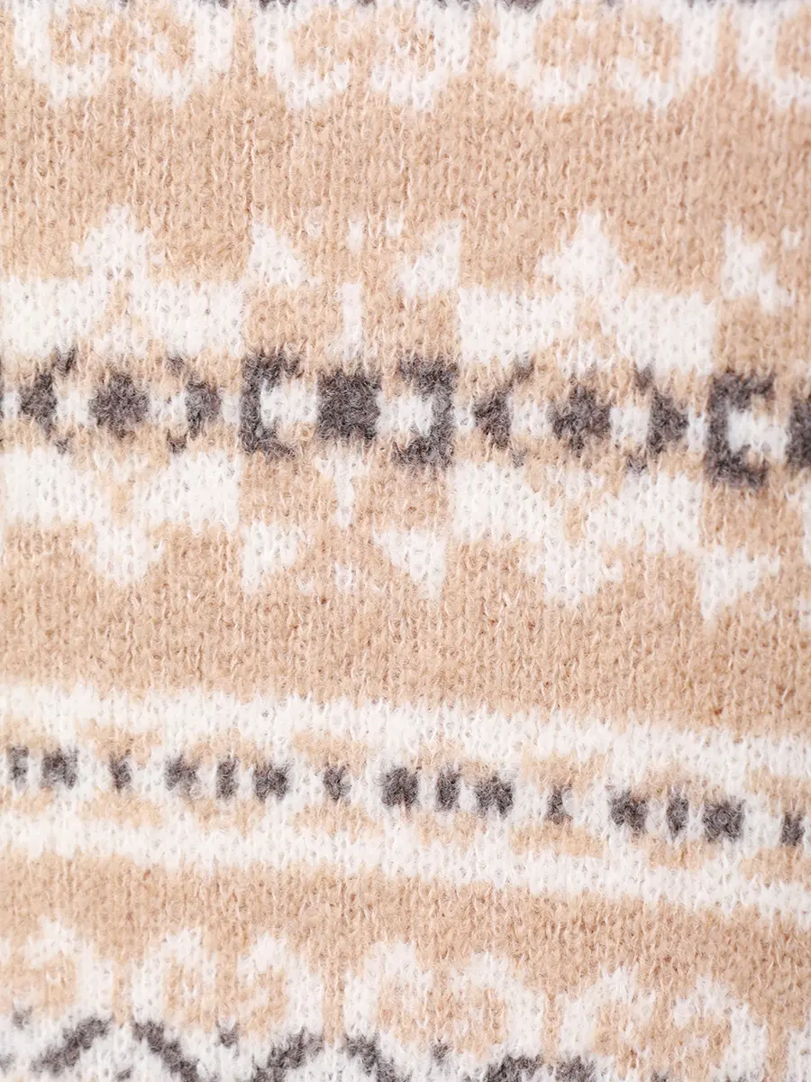 Свитер шерстяной GRAN SASSO 23173/24018/110 Бежевый  Фото 6