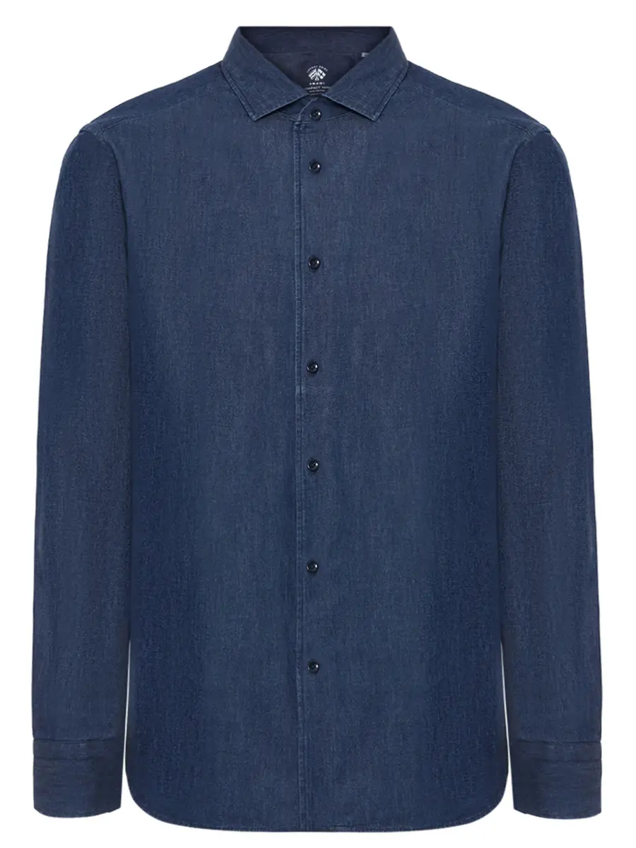 Рубашка джинсовая FRADI 262CN6891 80 Деним 