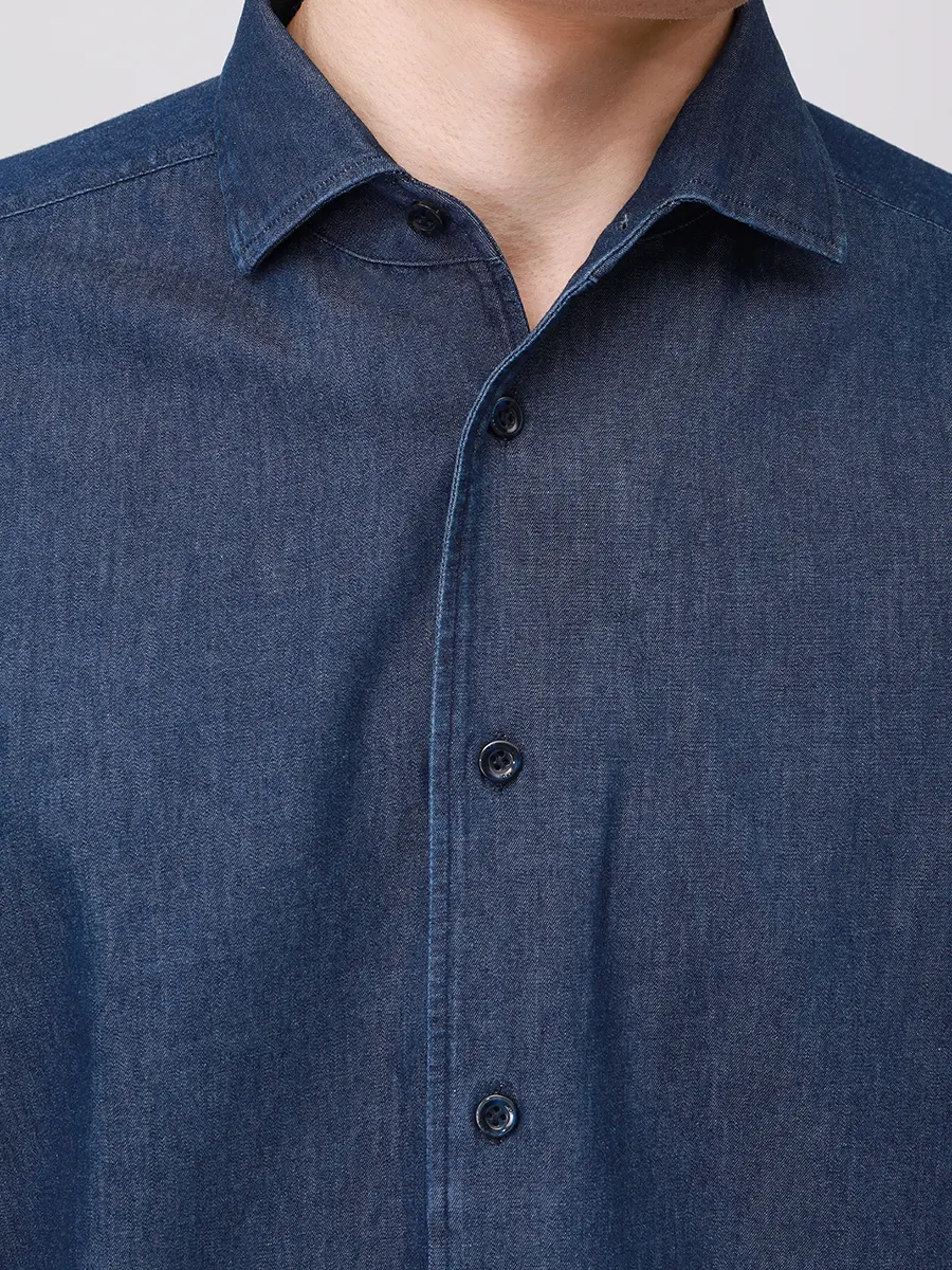 Рубашка джинсовая FRADI 262CN6891 80 Деним  Фото 5