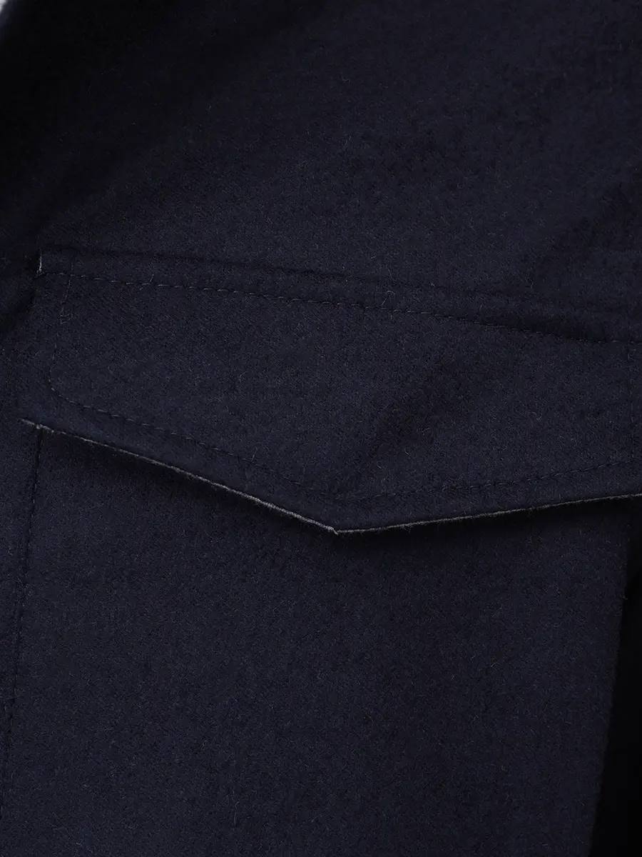 Куртка шерстяная FRADI 262WN7195 344 Синий  Фото 6