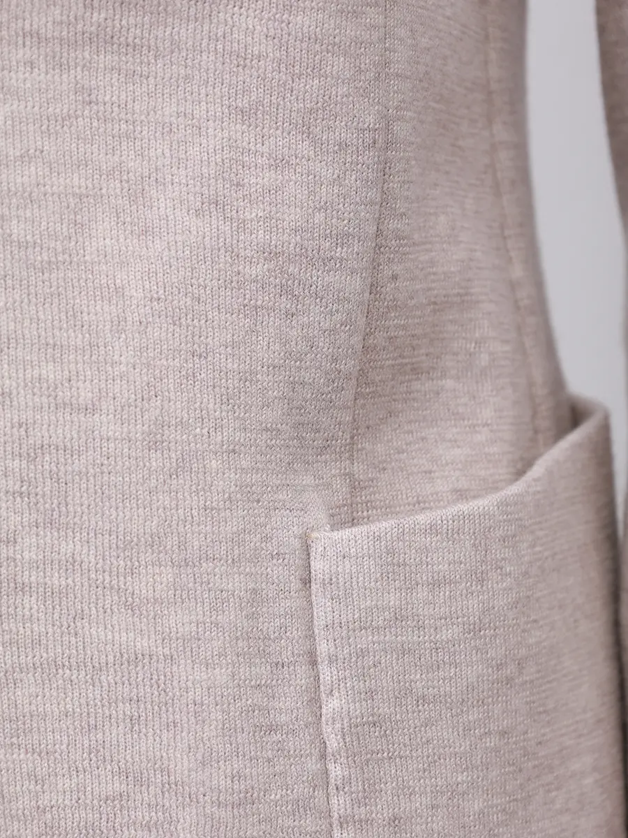 

Пиджак из шерсти и хлопка, Бежевый, 262WN6196 341