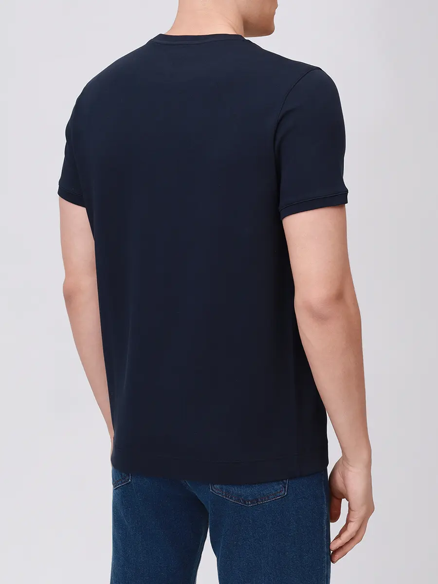 Футболка хлопковая FRADI 262TN5425 448 Темно- Синий  Фото 3