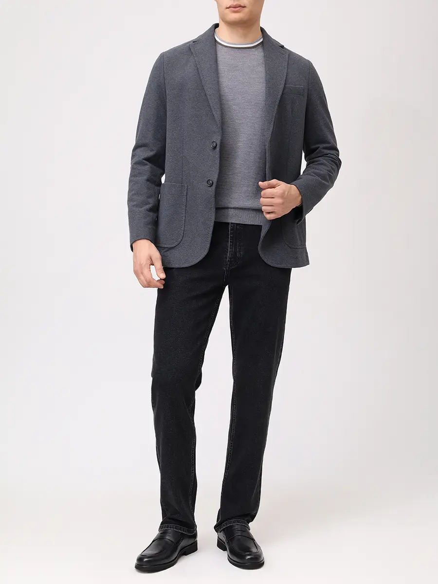 Джемпер из шерсти и шелка PANICALE U370231G 0951  Фото 2