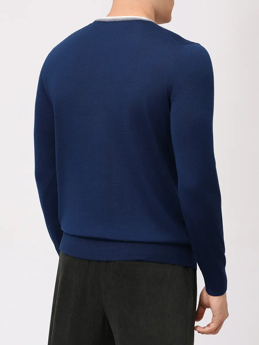 Джемпер из шерсти и шелка PANICALE U370231G 0571  Фото 3