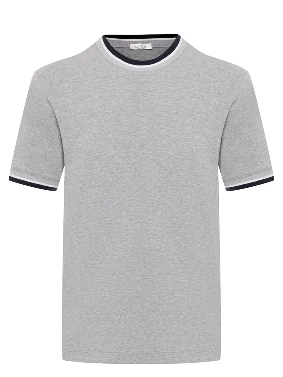 

Футболка хлопковая, Серый, U371161GM/C 0911