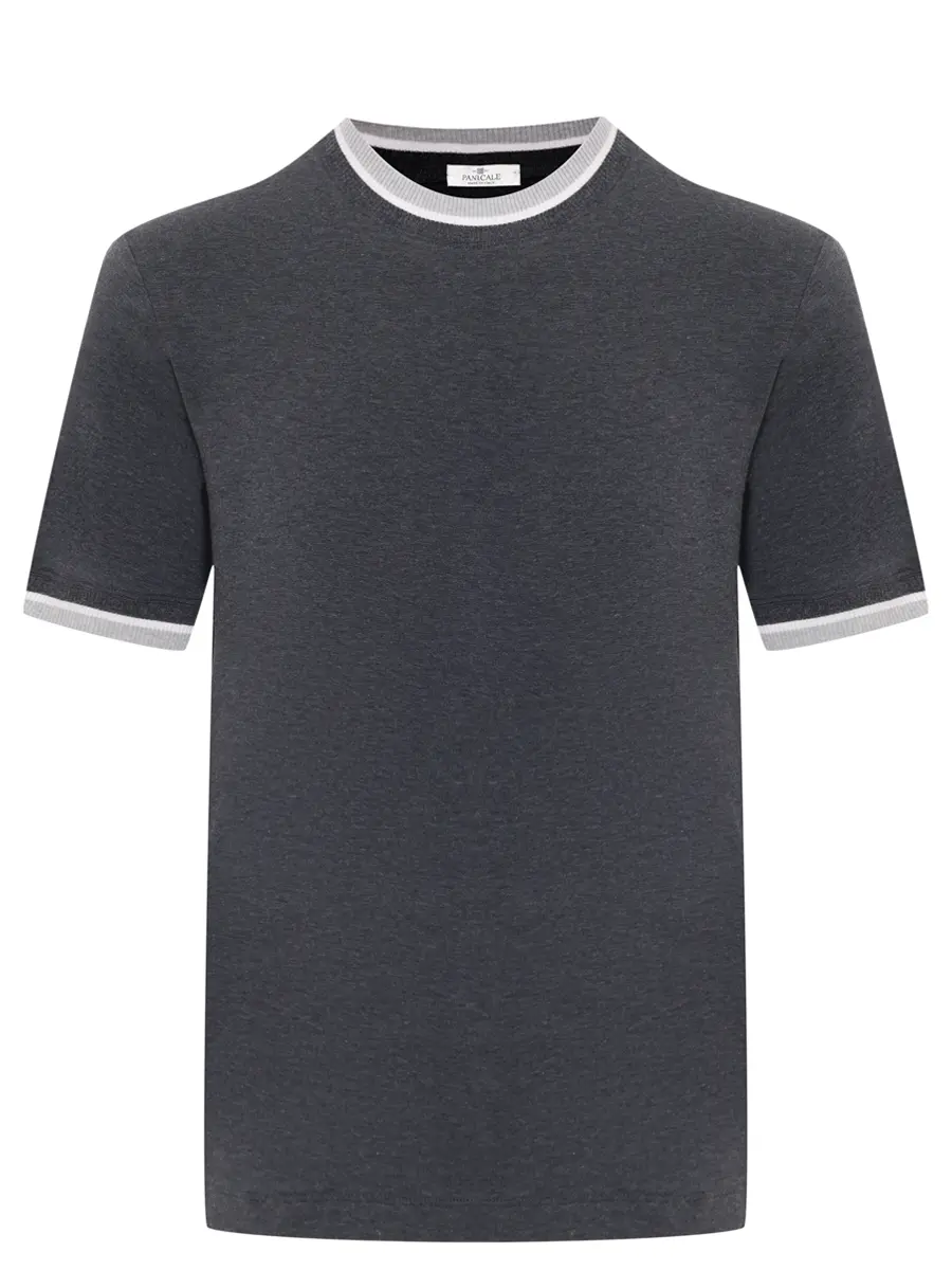 

Футболка хлопковая, Серый, U371161GM/C 0971 Темно-