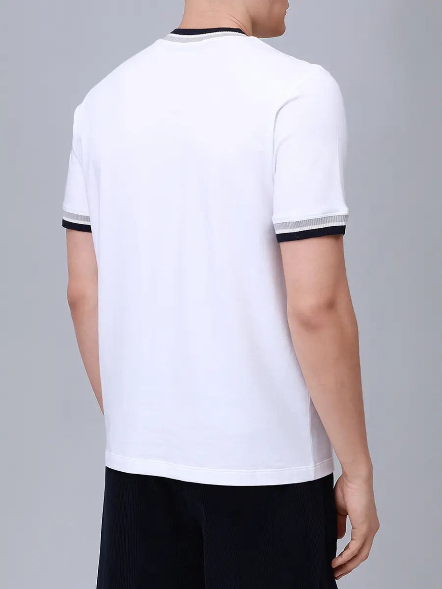 

Футболка хлопковая, Белый, U371161GM/C 0103