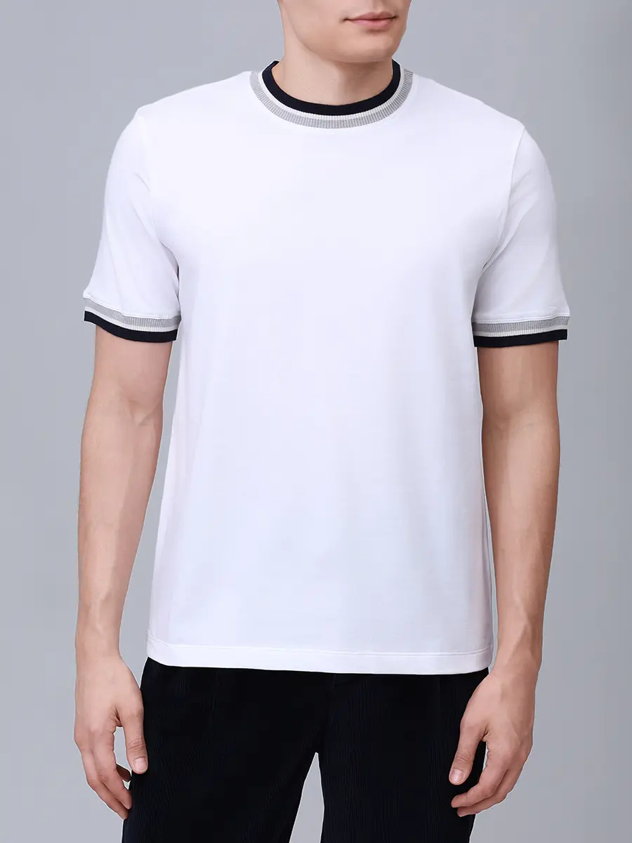 Футболка хлопковая PANICALE U371161GM/C 0103 Белый  Фото 4