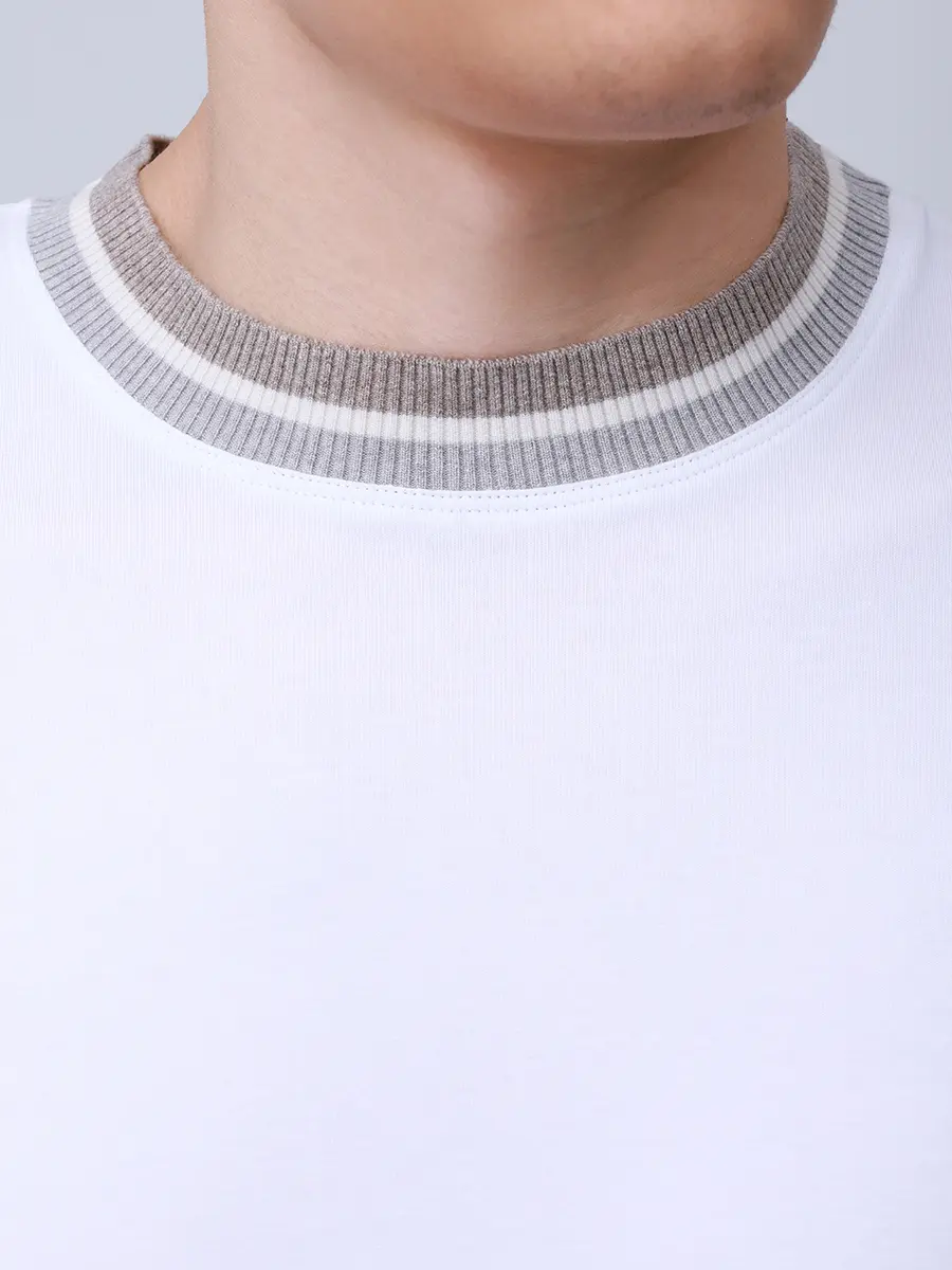 Футболка хлопковая PANICALE U371161GM/C 0102 Белый  Фото 5