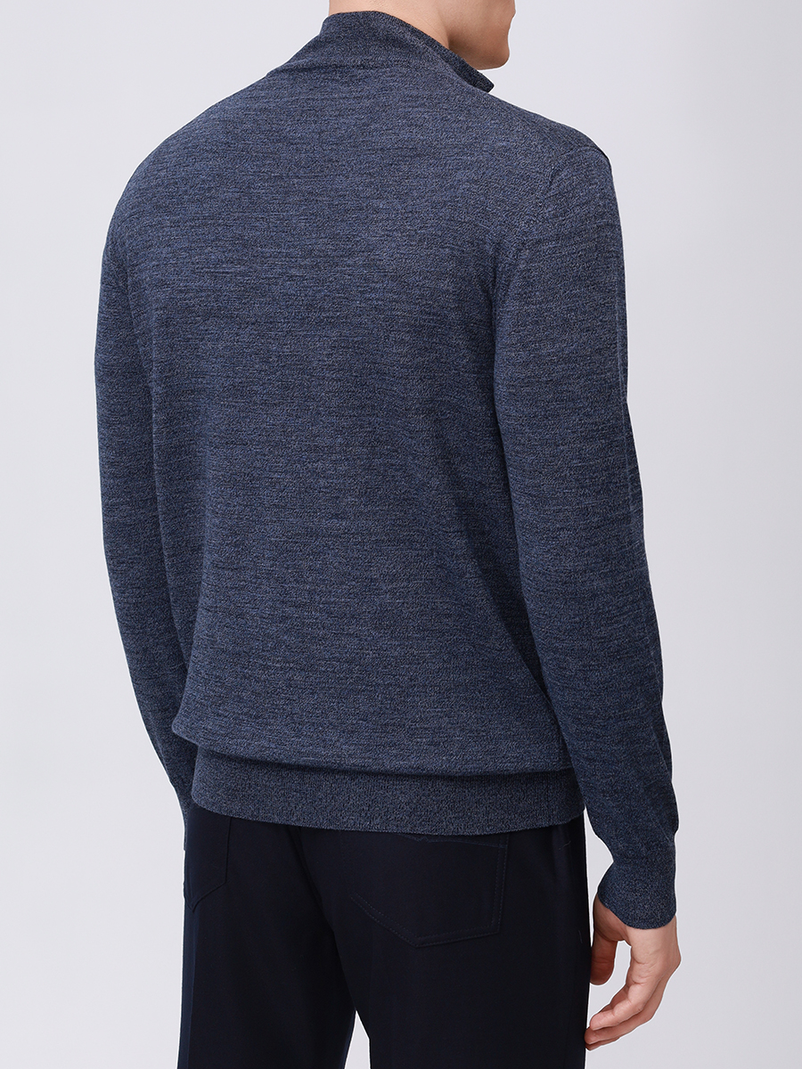 Джемпер шерстяной PANICALE U370136LZ 0571 Синий  Фото 3