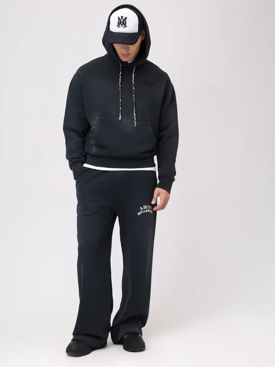 Худи хлопковое AMIRI AMJYHD1117 Черный  Фото 2