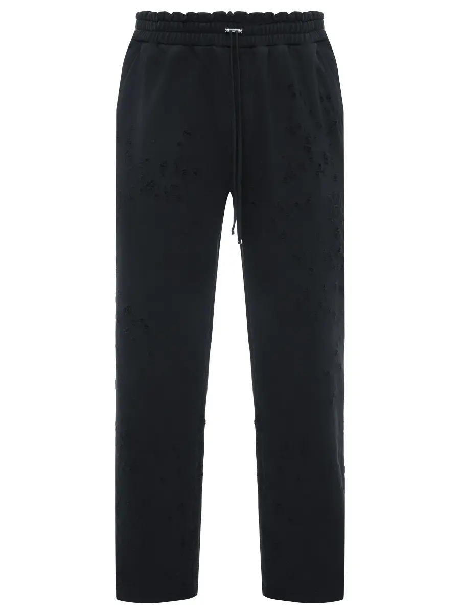 

Брюки хлопковые, Черный, AMJYSP1023