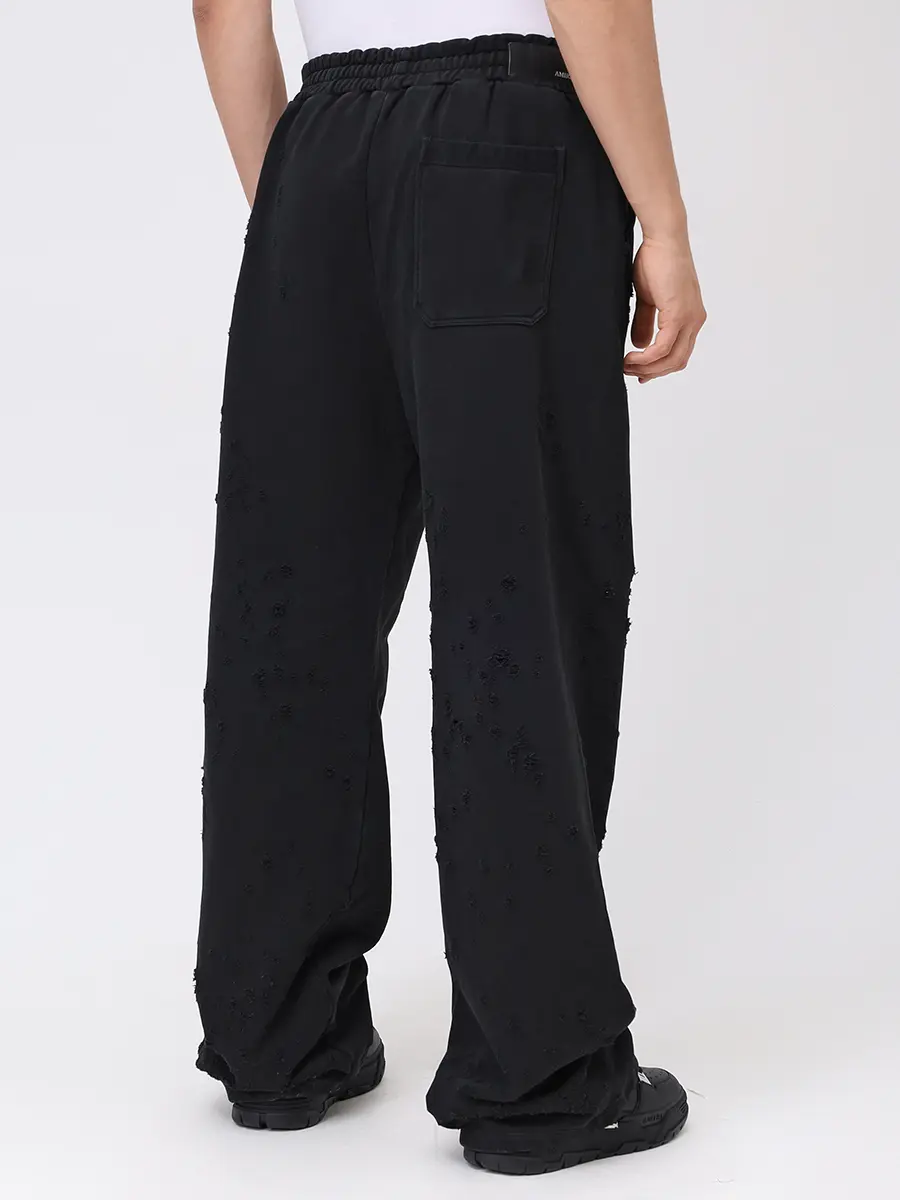 Брюки хлопковые AMIRI AMJYSP1023 Черный  Фото 3