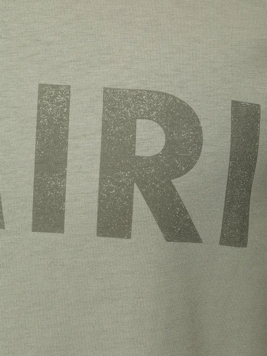 Футболка хлопковая AMIRI AMJYTE1214 Зеленый  Фото 6