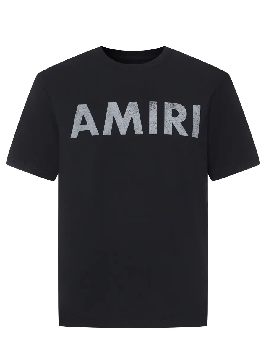 Футболка хлопковая AMIRI AMJYTE1214 Черный 