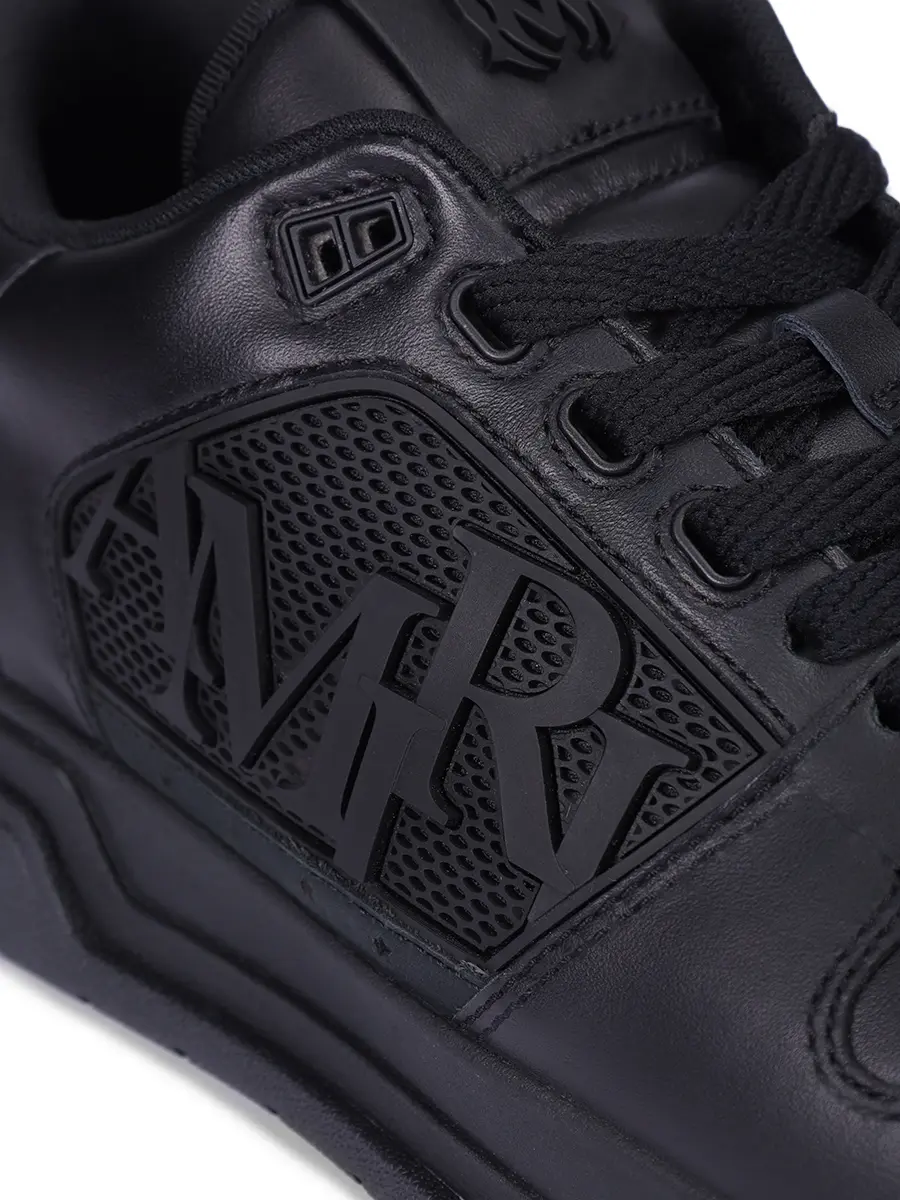 

Кроссовки кожаные, Черный, AMFOSR1158