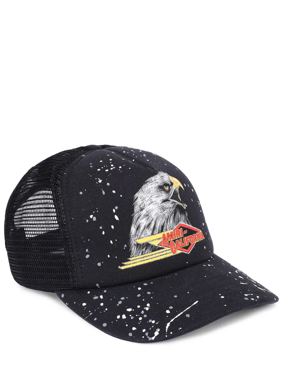 Бейсболка с логотипом AMIRI AMHATR1027 Черный 