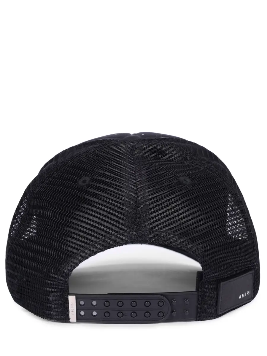 Бейсболка с логотипом AMIRI AMHATR1027 Черный  Фото 2