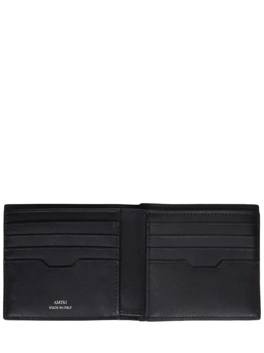 Кошелек кожаный AMIRI AMACBI1020 Черный  Фото 2