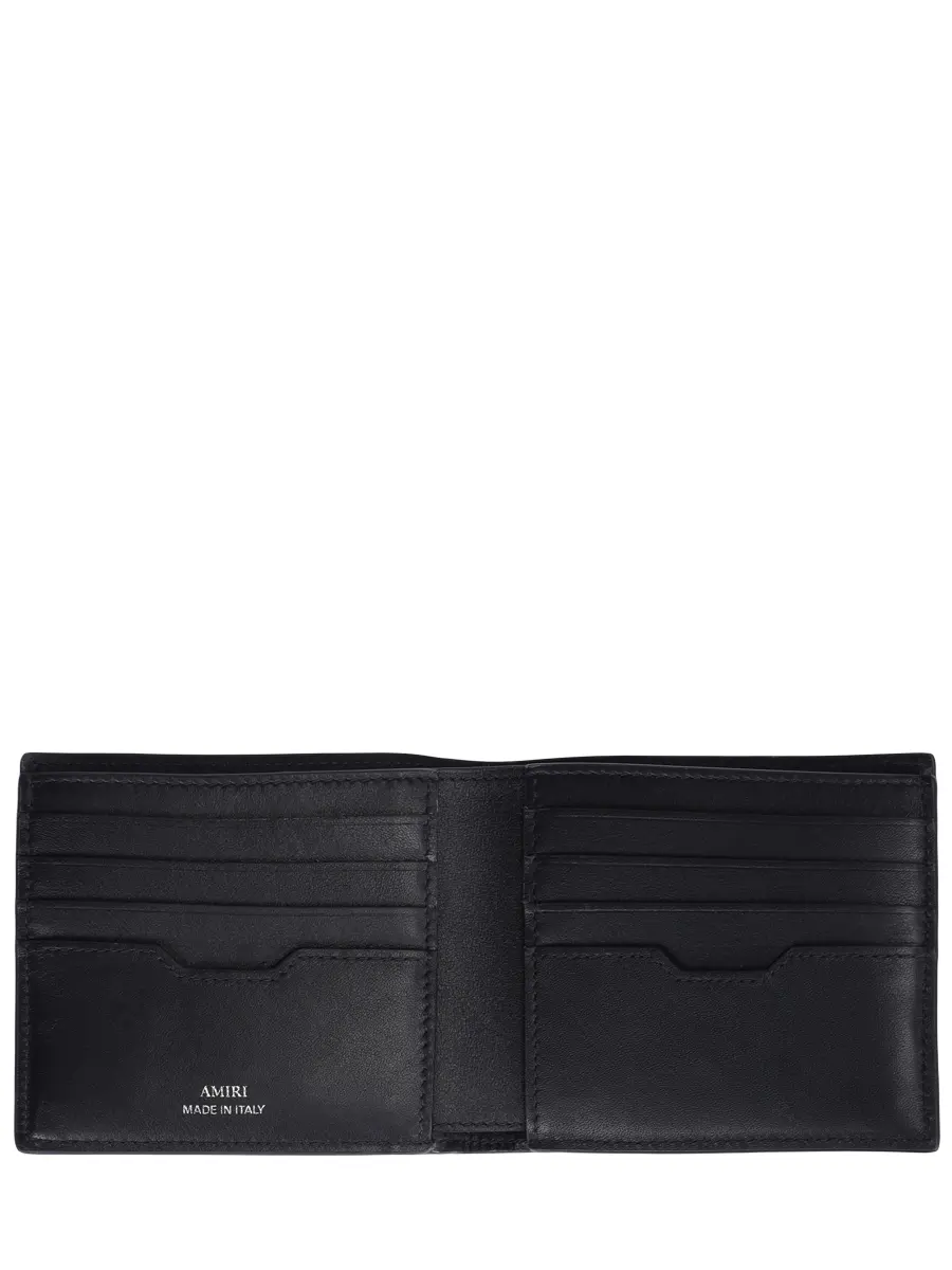 Кошелек кожаный AMIRI AMACBI1017 Черный  Фото 2