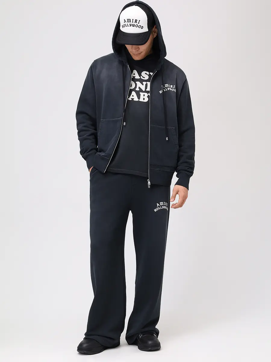 Брюки хлопковые AMIRI AMJYSP1049 Черный  Фото 2