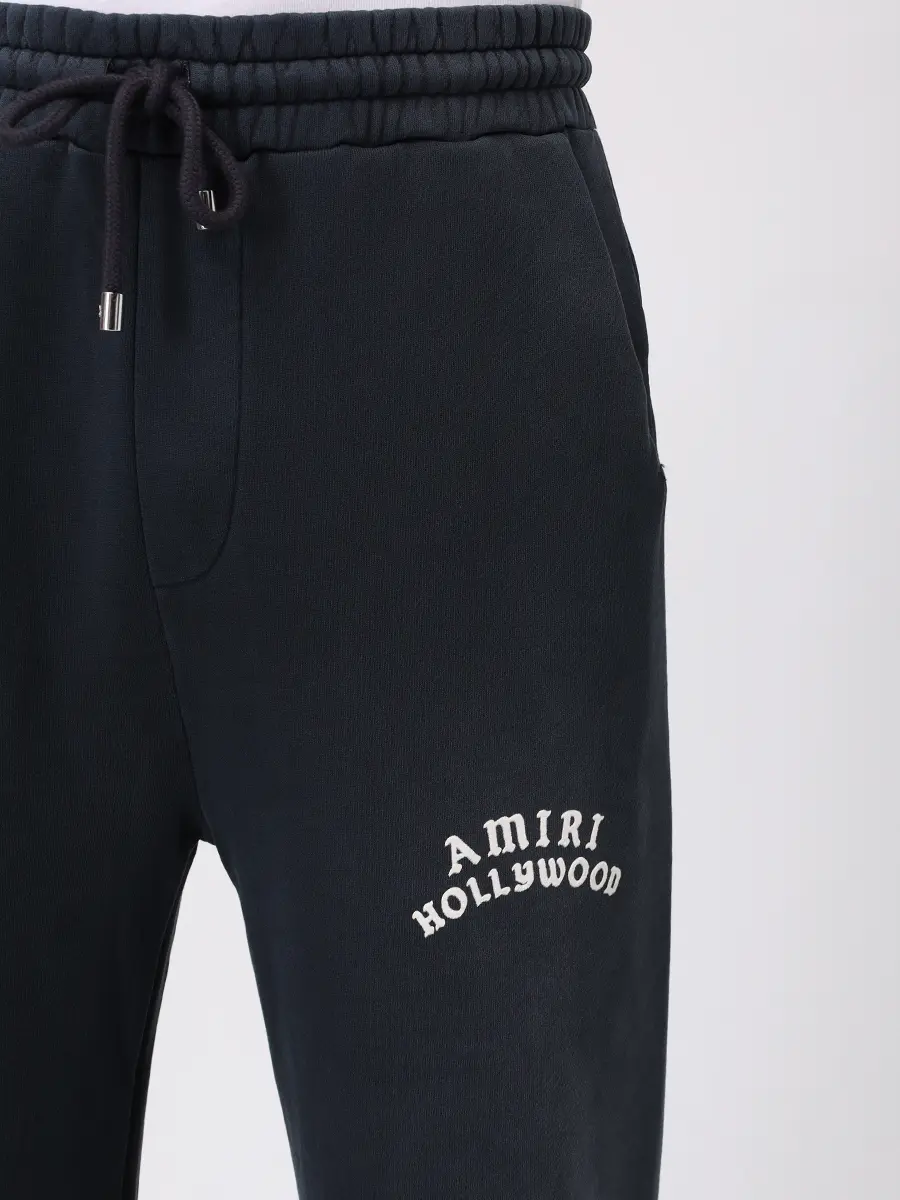 Брюки хлопковые AMIRI AMJYSP1049 Черный  Фото 5