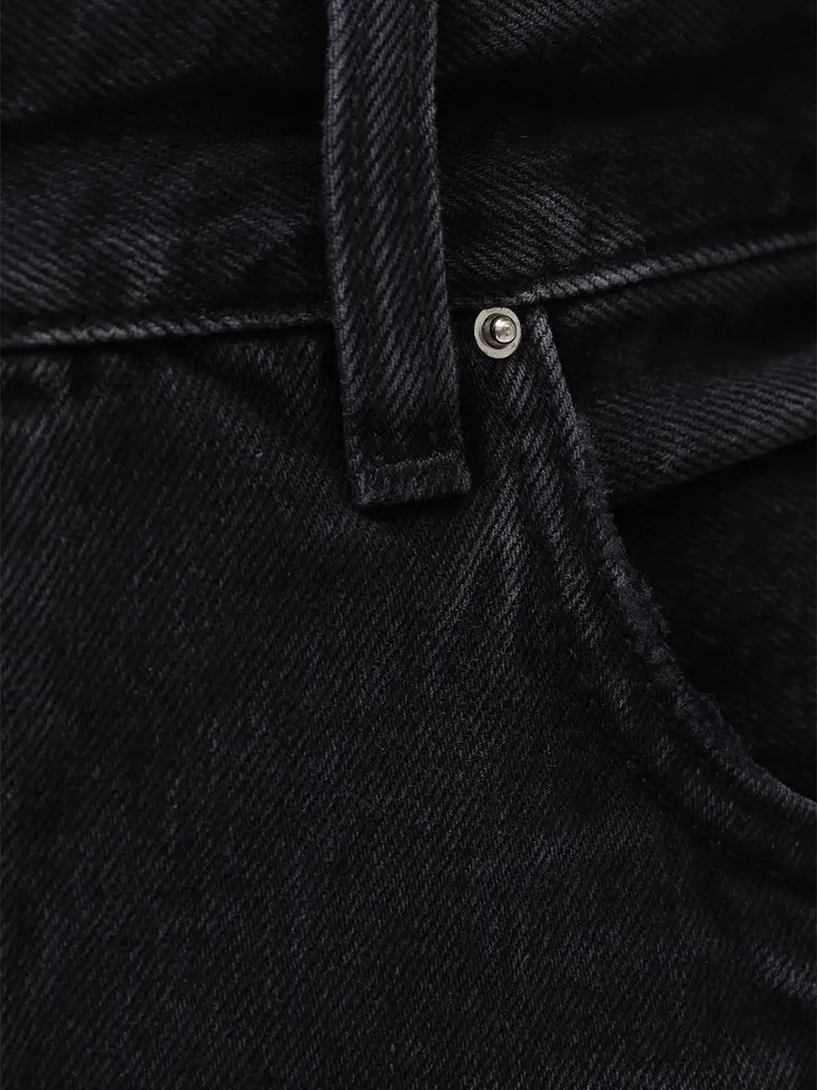 Джинсы Regular Fit хлопковые AMIRI AMDNGH1086 Черный  Фото 6