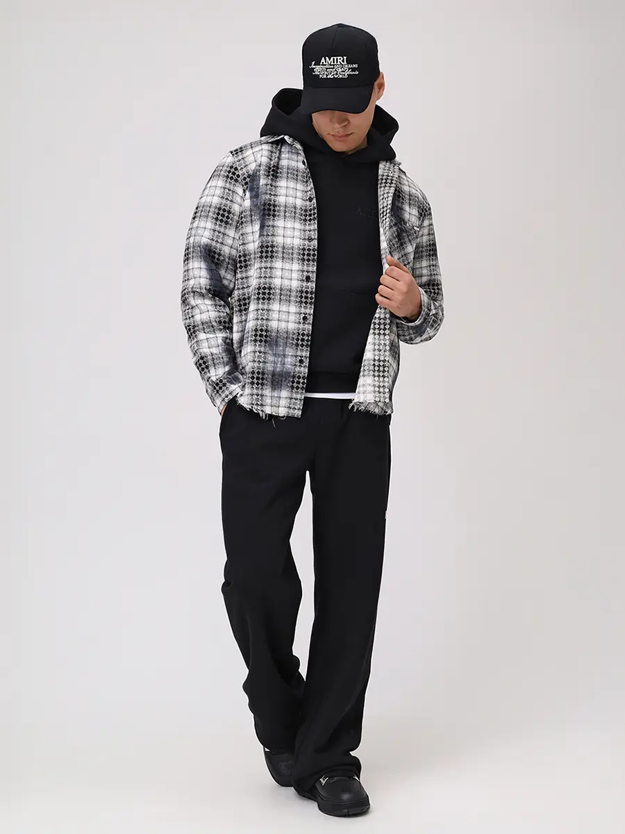 Худи хлопковое AMIRI AMJYHD1042 Черный  Фото 2