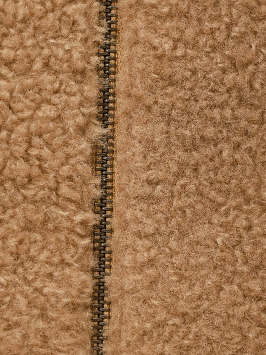 Куртка из экомеха DARKPARK MJA10 FAC110 Коричневый  Фото 6