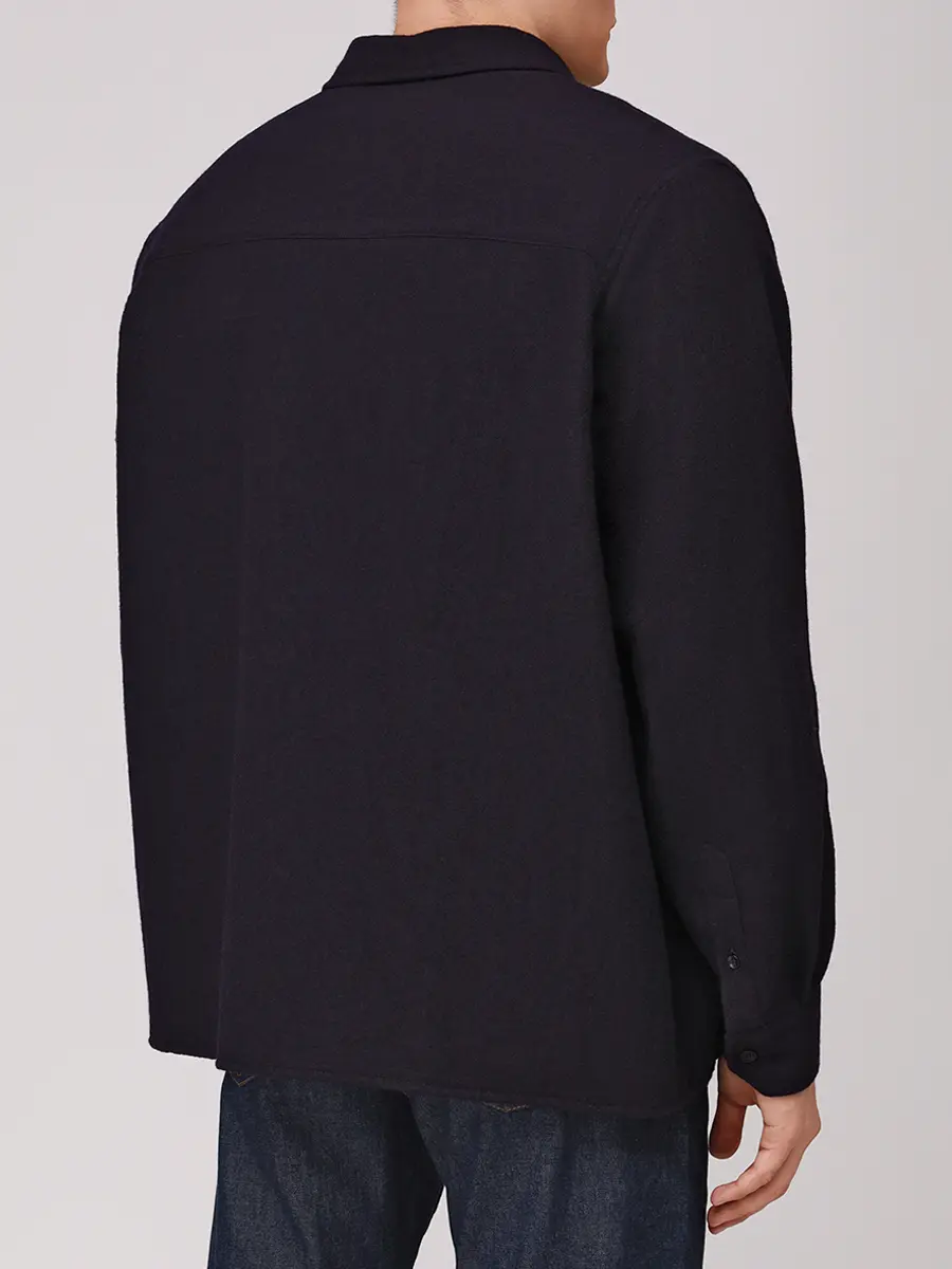 Рубашка шерстяная DARKPARK MSH09 FAW32 Синий  Фото 3