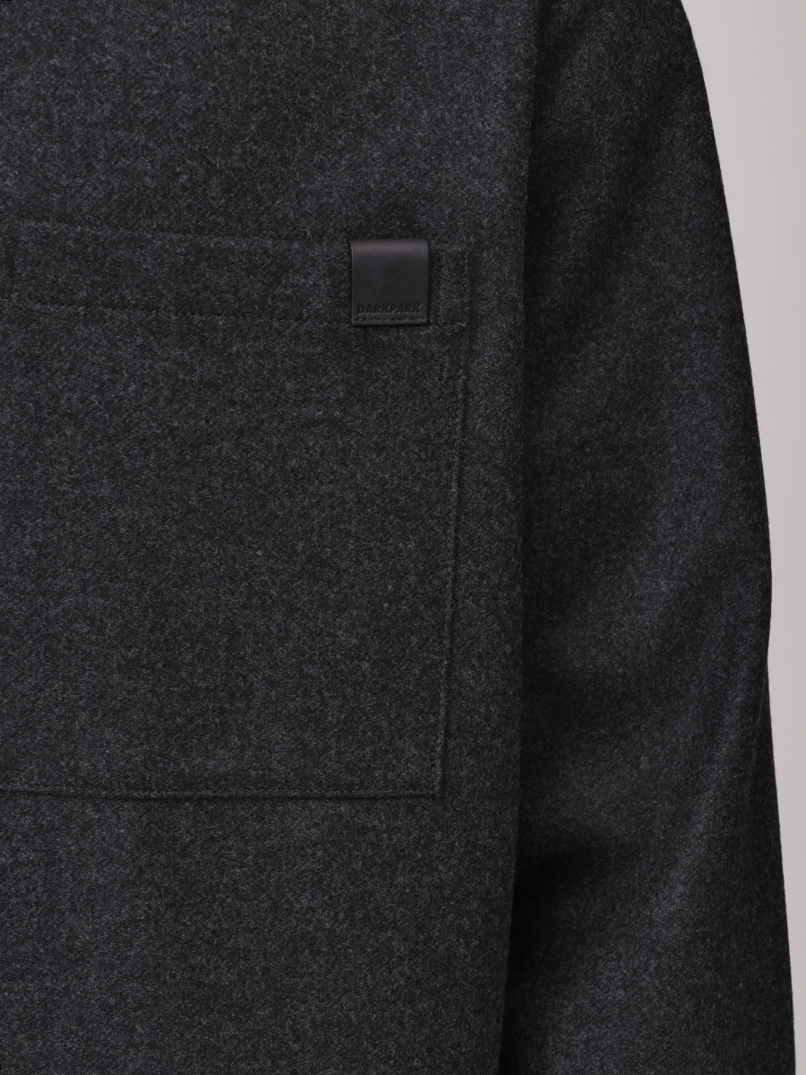 

Рубашка шерстяная, Серый, MSH09 FAW02