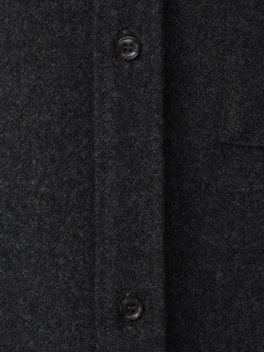 Рубашка шерстяная DARKPARK MSH09 FAW02 Серый  Фото 6