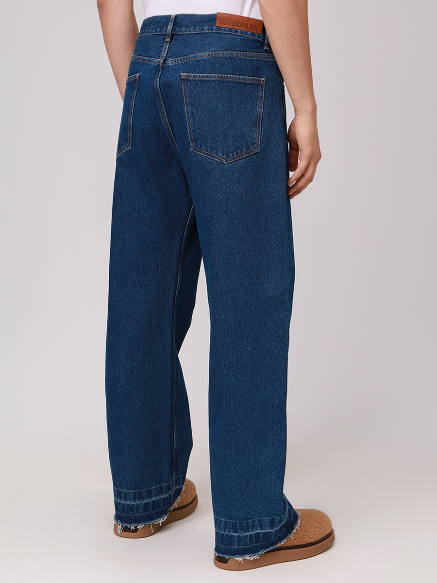 Джинсы хлопковые DARKPARK MTR37 DBL01W024 Синий  Фото 3