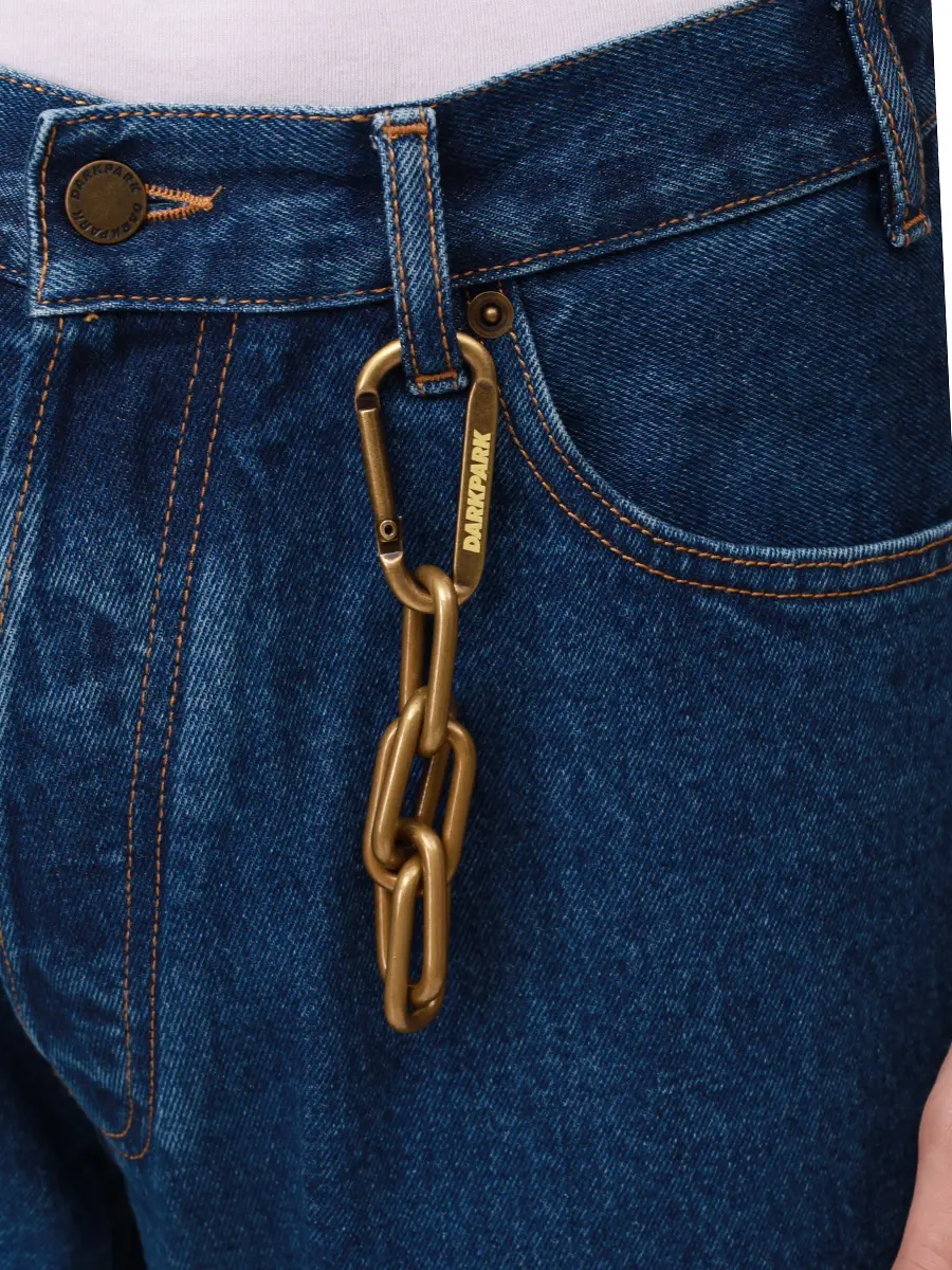 Джинсы хлопковые DARKPARK MTR37 DBL01W024 Синий  Фото 5