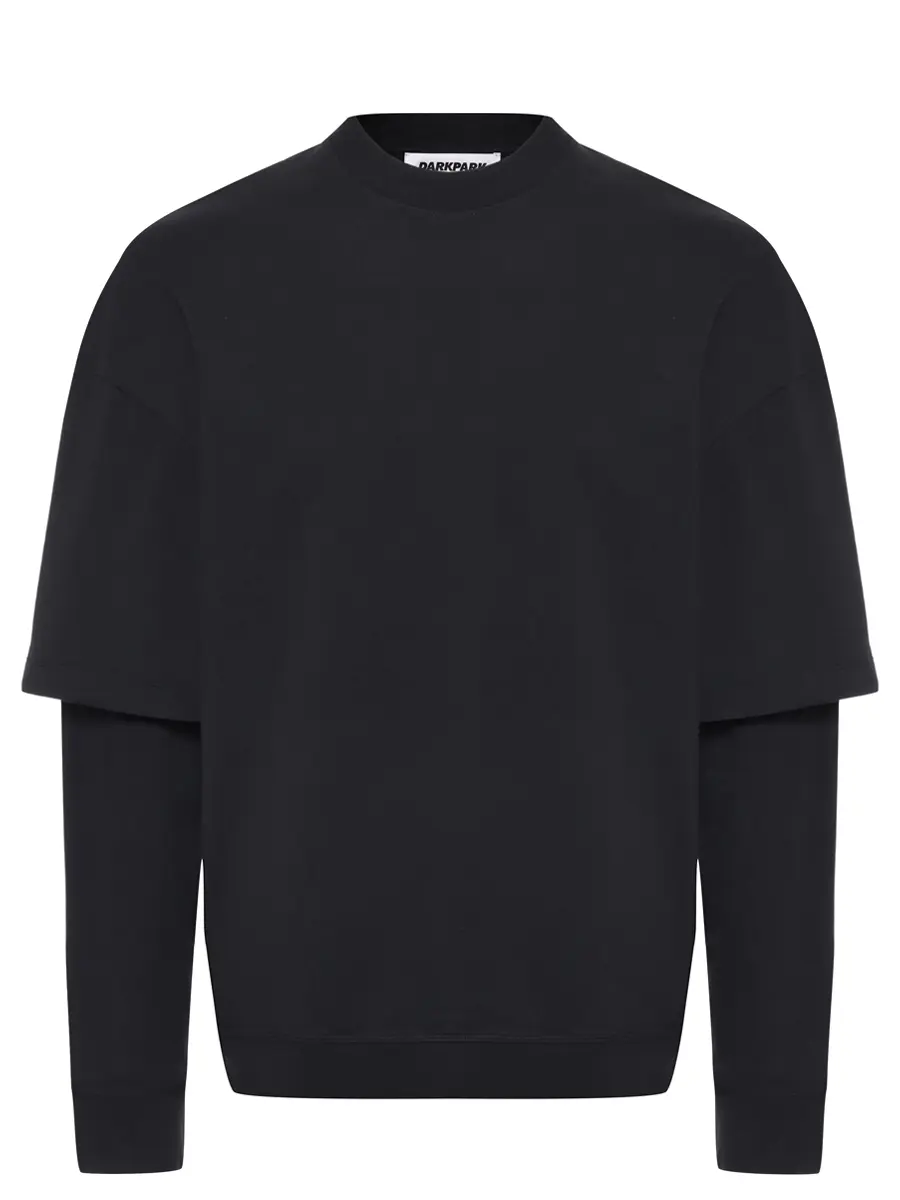 

Толстовка хлопковая, Черный, MJE10 JER01/099