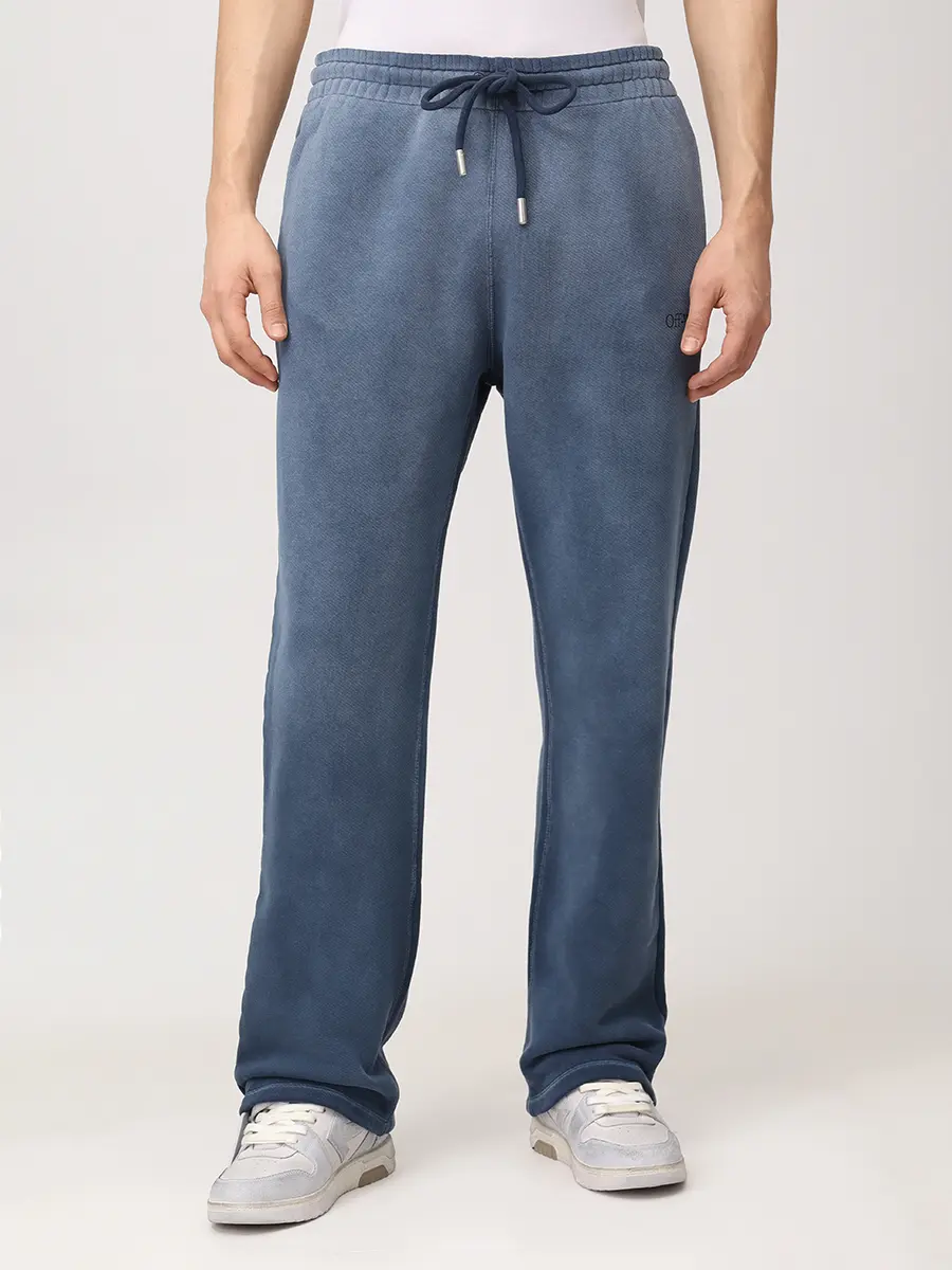 

Брюки хлопковые, Синий, OMCH05AF25FLE0054343