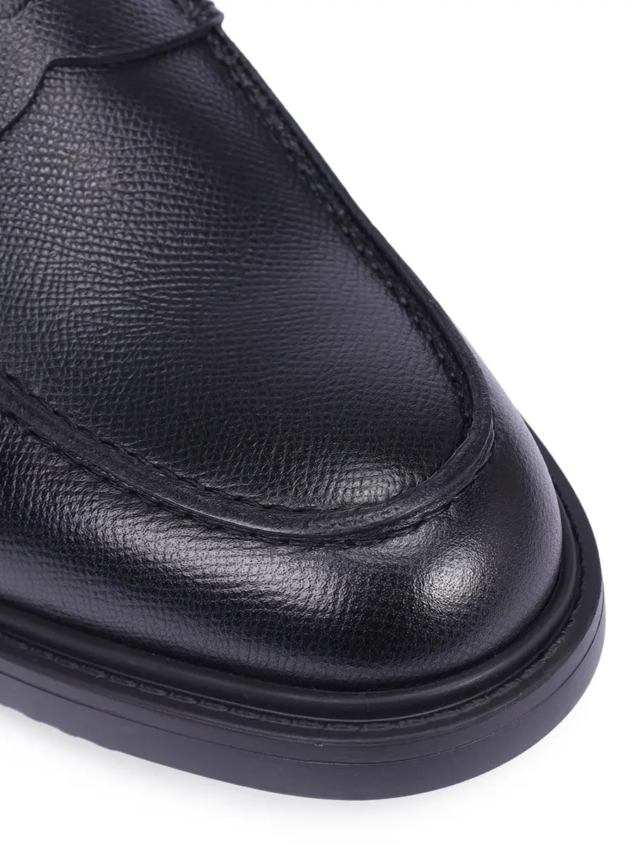 

Лоферы кожаные на меху, Черный, DU3495RALPUM273NN00