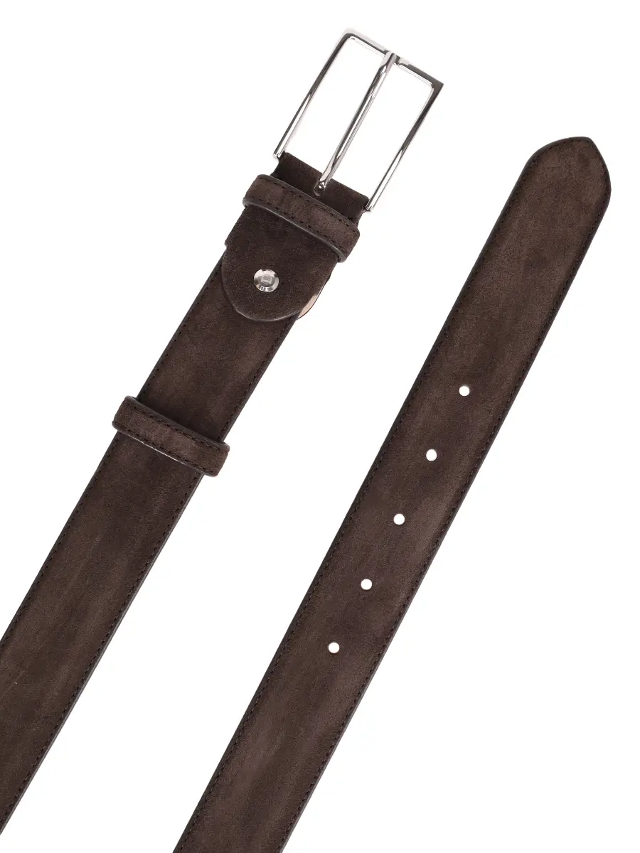 Ремень замшевый DOUCAL`S DC0001SIGMUF0099M23 Коричневый  Фото 3