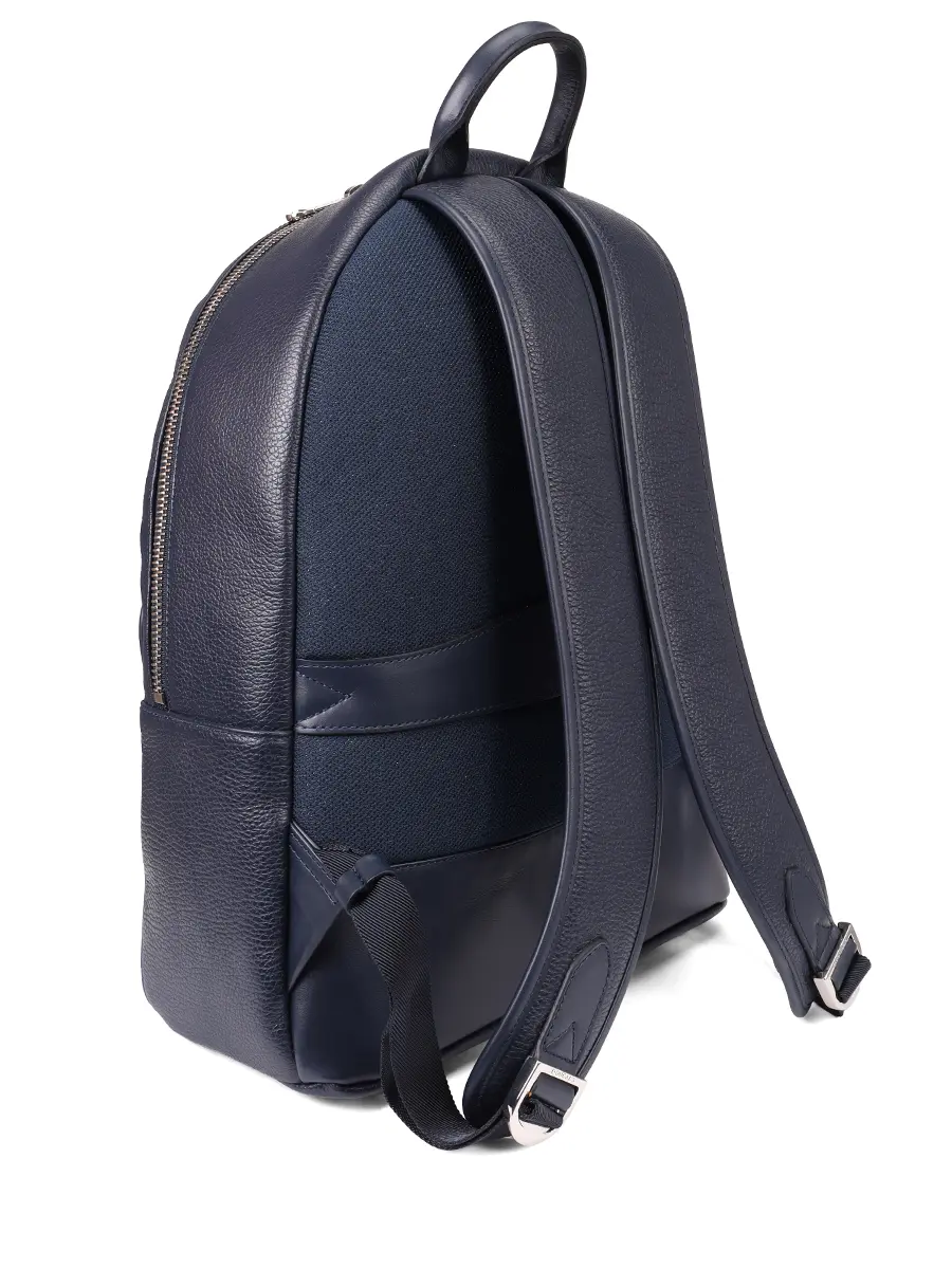 Рюкзак кожаный DOUCAL`S DZ0010--02PT5790B26 Синий  Фото 3