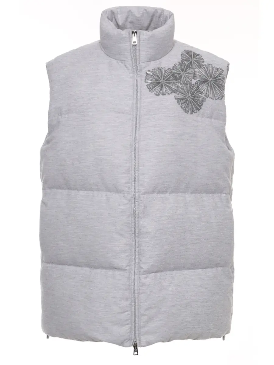 

Жилет стеганый, Серый, D371035GZ 37D01B 0910 Светло-